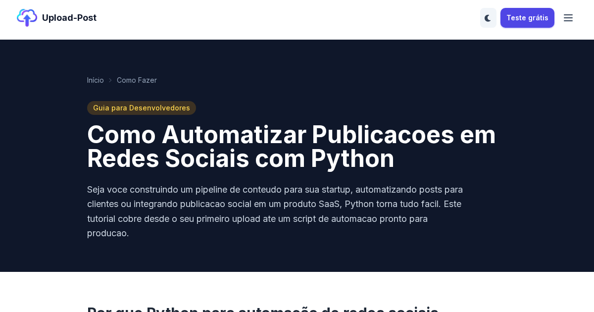 How to Automate Social Media Posts with Python (Complete Tutorial ...